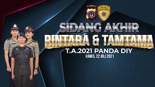 Sidang Akhir Bintara & Tamtama T.A 2021 PANDA DIY