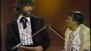 Moms Mabley & Kris Kristofferson presenting award U.S. TV 1974