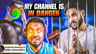  MY CHANNEL IS IN DANGER  || EXPOSED  @demonex  ? @SnehilopGamingVS  @SOUVIKDLIVE1FINAL REPLY