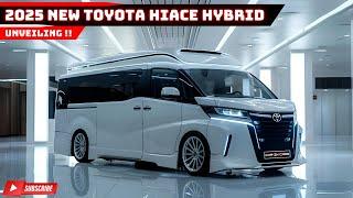 Game Changer! 2025 Toyota Hiace Hybrid: Effizienz trifft auf Vielseitigkeit