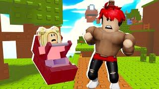 NO TIRES A BEBÉ LYNA EN ROBLOX Carry a Baby [2 Player Obby]