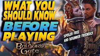 Baldur's Gate 3 | Spoiler Free ESSENTIAL Tips and Tricks BEFORE you start playing!