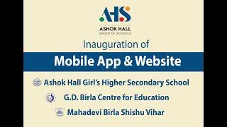 Inauguration of AHGS Mobile App & Website