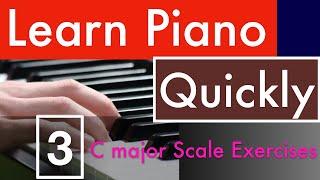 Easy Keyboard lessons in Tamil |Part 3 | More C Major Scale  Exercises | English CC