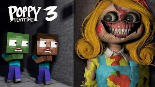 Monster School : Miss Delight Horror Story Poppy Playtime 3 - Minecraft Animation