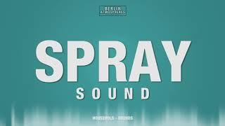 Spray SOUND EFFECT - Spraying Deodorant Perfume Water SOUNDS Nebulizer Atomizer Zerstäuber SFX