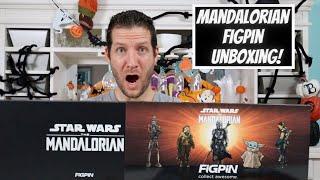 Mandalorian Figpin Limited Edition Pin Set Unboxing + Up Close Look at The Figpin App!