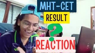 My MHT-CET result reaction! | cet 2023| cet 2022 | percentile?