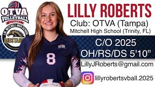 Lilly Roberts '25 OH, Club OTVA: 2023 Northeast Qualifier 16 Liberty (2nd in Silver)