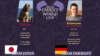 HANNSU VS KOLEMOEN - ARETUZA WORLD CUP - GROUP STAGE [GWENT]