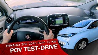 Renault ZOE 2015 22 kW  |  POV Test-Drive