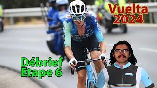 ‍️Vuelta 2024 : Etape 6 Débrief (O'Connor, Yates, Frigo, Riccitello...)