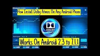 How to install Dolby Atmos Digital on All Non Rooted Android Phones