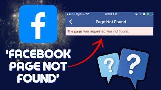 How to FIX Facebook Page NOT Found in Search 2024 (The Best Working Method)