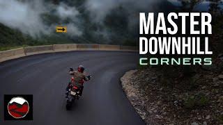 Steep DOWNHILL CORNERS Made Easy