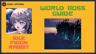 Idle Moon Rabbit: AFK RPG - World Boss Guide