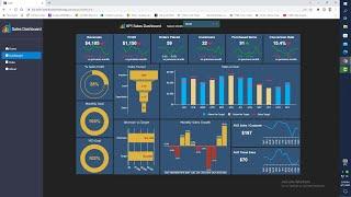 Multipage app with side panel in python by plotly dash