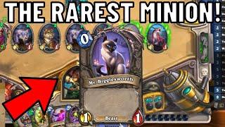 How to Obtain the RAREST Hearthstone Card! Easter Egg OTK Combo!