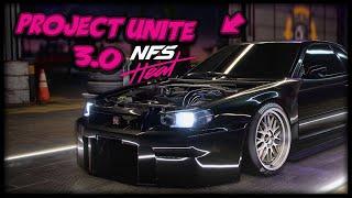 BRAND NEW PROJECT UNITE 3.0! | Need For Speed Heat | w/ WHEEL CAM