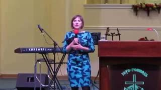 Анна Сергиенко -  "Жить, чтобы прославить Отца"  30.10.2016