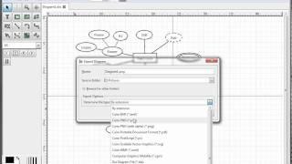 ER Diagrams in Dia - Exporting Your Diagram