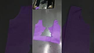 stitching tips and trick/beautiful latest blouse neck design cutting#trending#viralshorts#diy#2025