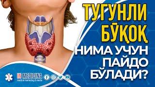 Тугунли бўқоқ нима учун пайдо бўлади? #inmedicina, #qalqonsimonbez