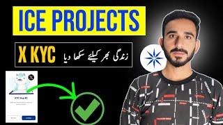 Ice Projects X KYC All Process Live || Ice Projects X verification || X KYC live details