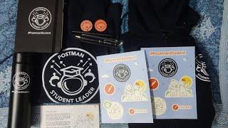 POSTMAN STUDENT LEADER | SWAG UNBOXING