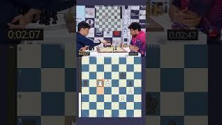 When firouzja blundered the game against Hikaru  #chess #grandmaster #échecs #ajedrez #schach