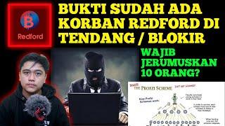 Ini Bukti Korban Redford Trading PENIPUAN SCAM !! Wajib Jerumuskan 10 Orang ! Apakah Aman?