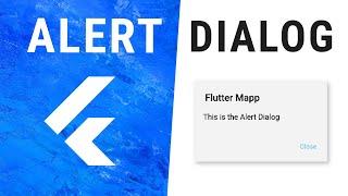 Flutter AlertDialog Widget