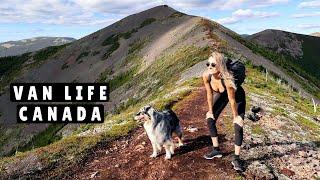 Hiking Alone in the Mountains | Van Life Canada