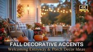 Fall Decorating Ideas: Rustic-Modern Interior Design with Fall Decor Accents & Furniture Ideas