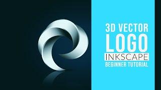 3d logo using inkscape