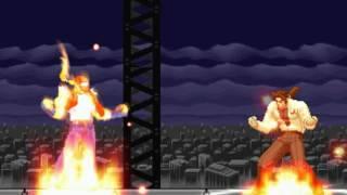 Terry Bogard VS Robert: "Ride the tiger"