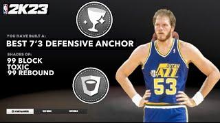 THE BEST 7’3 DEFENSIVE ANCHOR BUILD WILL DOMINATE OTHER CENTER BUILDS ON NBA 2K23!