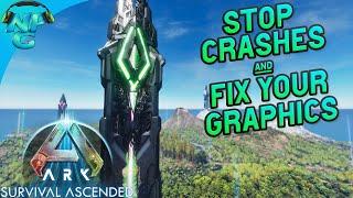 ARK Survival Ascended - Stop Crashes and Fix your Graphics Settings in 3 Easy Steps!