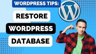 How To Restore Your Wordpress Database On cPanel Tutorial