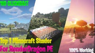 Top 1 Shader Minecraft PE | For RenderDragon | ThoufeeqMc | #thoufeeqmc #minecraftpe