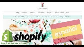 Cómo poner Shopify en español (plantilla y panel de adminitración)