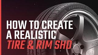 How To Create a REALISTIC Tire & Rim SHADER with MAYA & ARNOLD