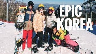 Epic Snowboarding in South Korea (Explore Asia)