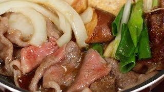 Kansai-style Sukiyaki Recipe | Cooking with Dog