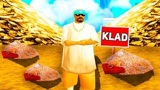 ПОИСК КЛАДОВ НА "ЖИЗНЬ В ДЕРЕВНЕ" - ВНЕЗАПНАЯ УДАЧА - GTA SAMP