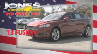 Jones Ford Red White and You Cars