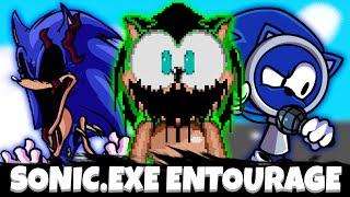 Sonic.EXE Entourage - Encore Entourage VS Friday Night Funkin | ALPHA 2 (FNF MOD)