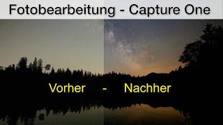 Anleitung zur Bearbeitung von Milchstrassenfotos - Capture One 23