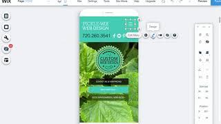 Edit Text on Wix Website Mobile Menu