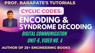 ENCODING &  SYNDROME DECODING - CYCLIC CODES